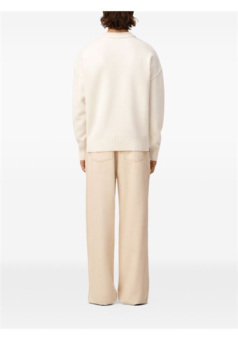 maglione girocollo adc uomo off-white AMI PARIS | UKS838.018154
